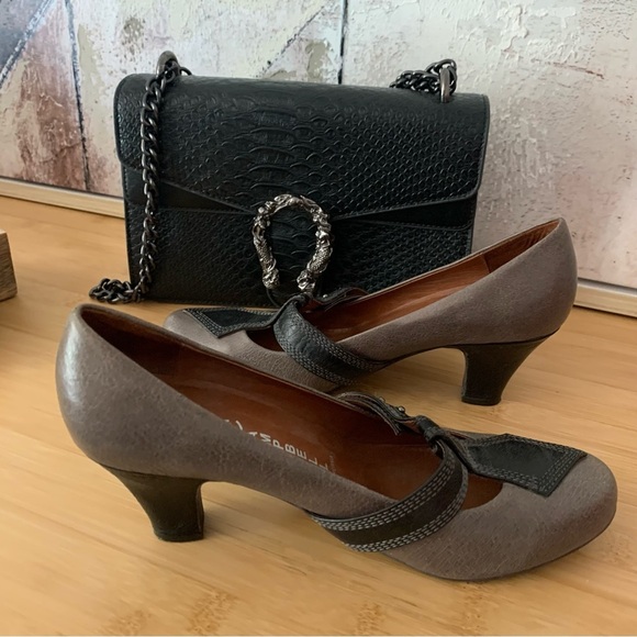 Jeffrey Campbell Jodie Leather Heels Size 8 - Picture 9 of 14